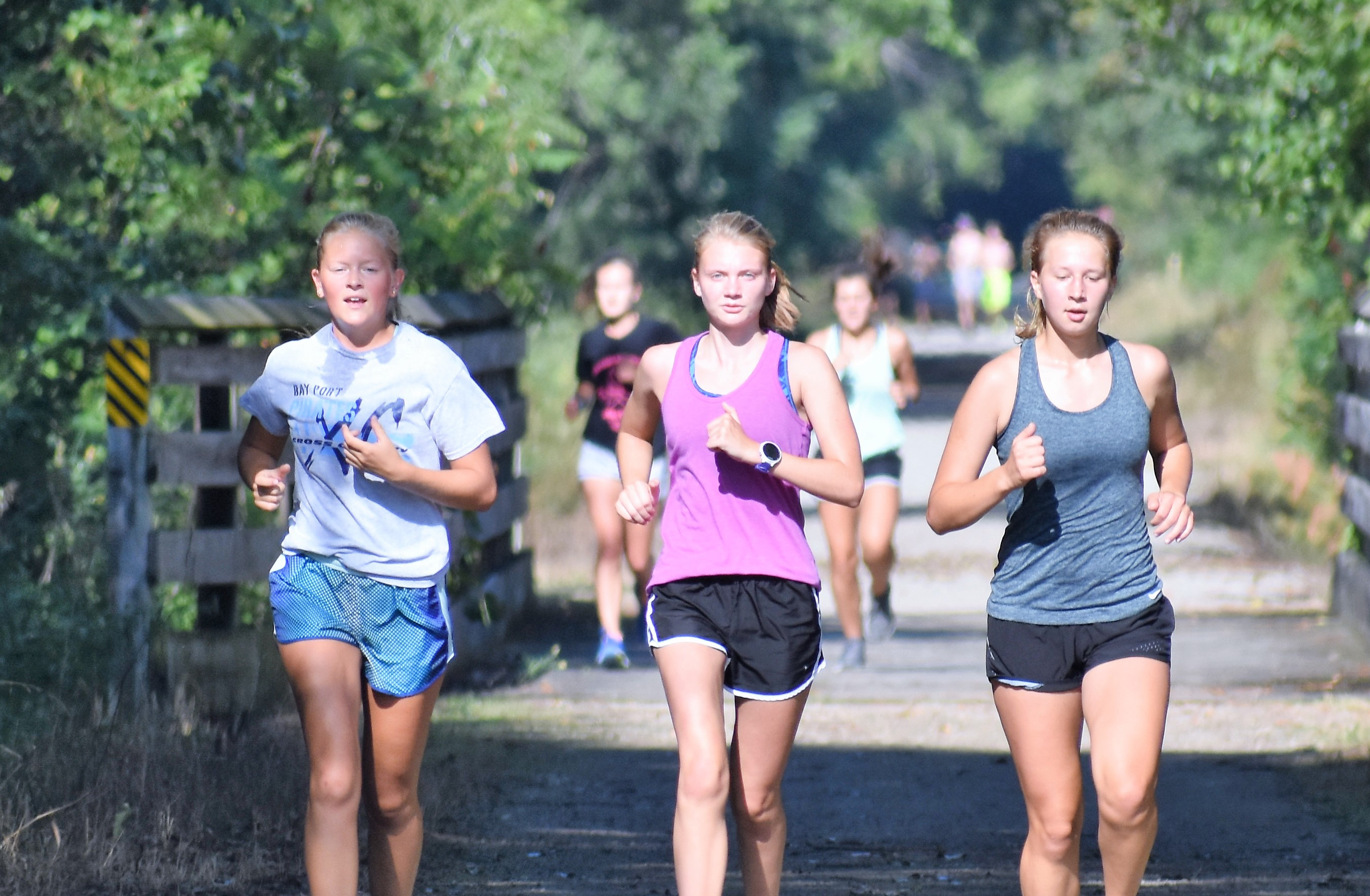 Huben to the Rescue: Bay Port Girls Cross Country Preview