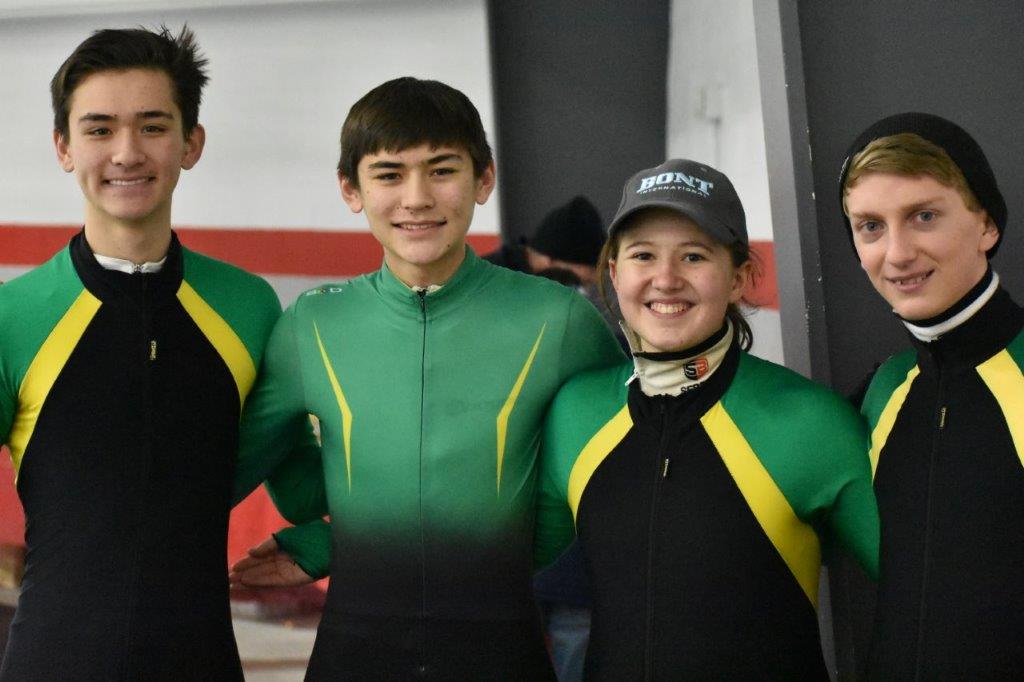 Four local athletes compete in US Junior Speedskating Championships