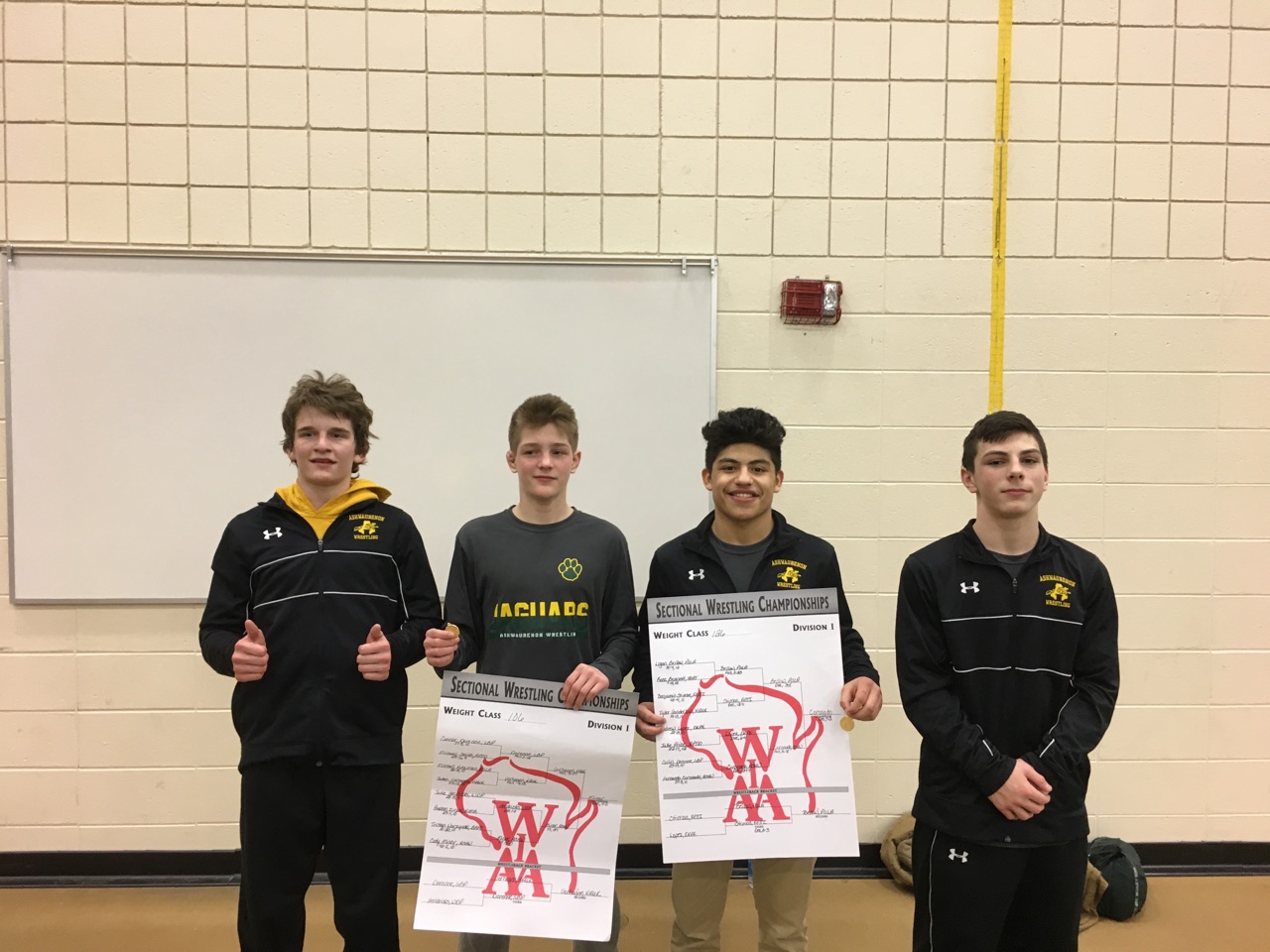Four Jaguars wrestlers qualify for the WIAA State Tournament
