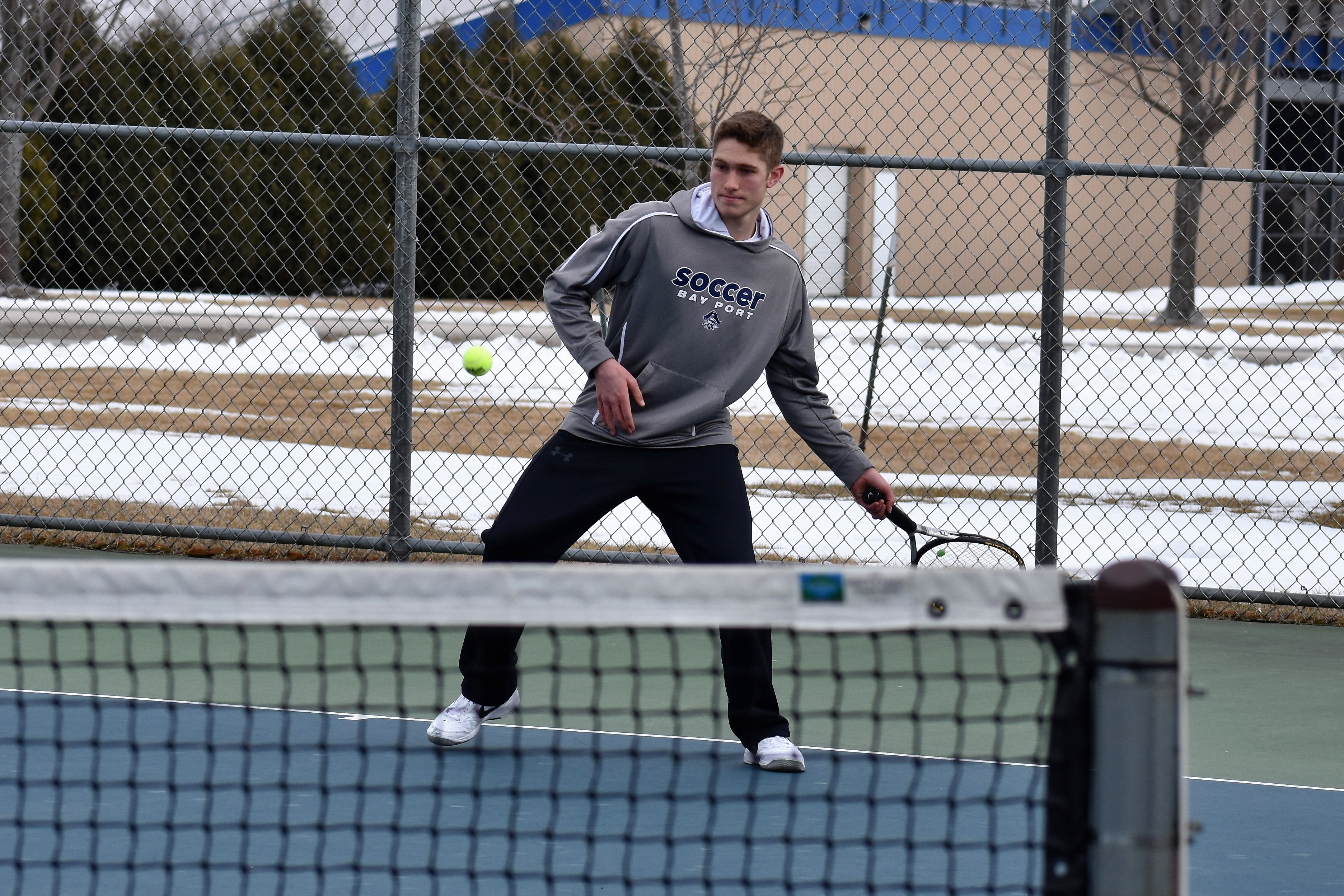 Shoveling the courts: Bay Port boys’ tennis preview