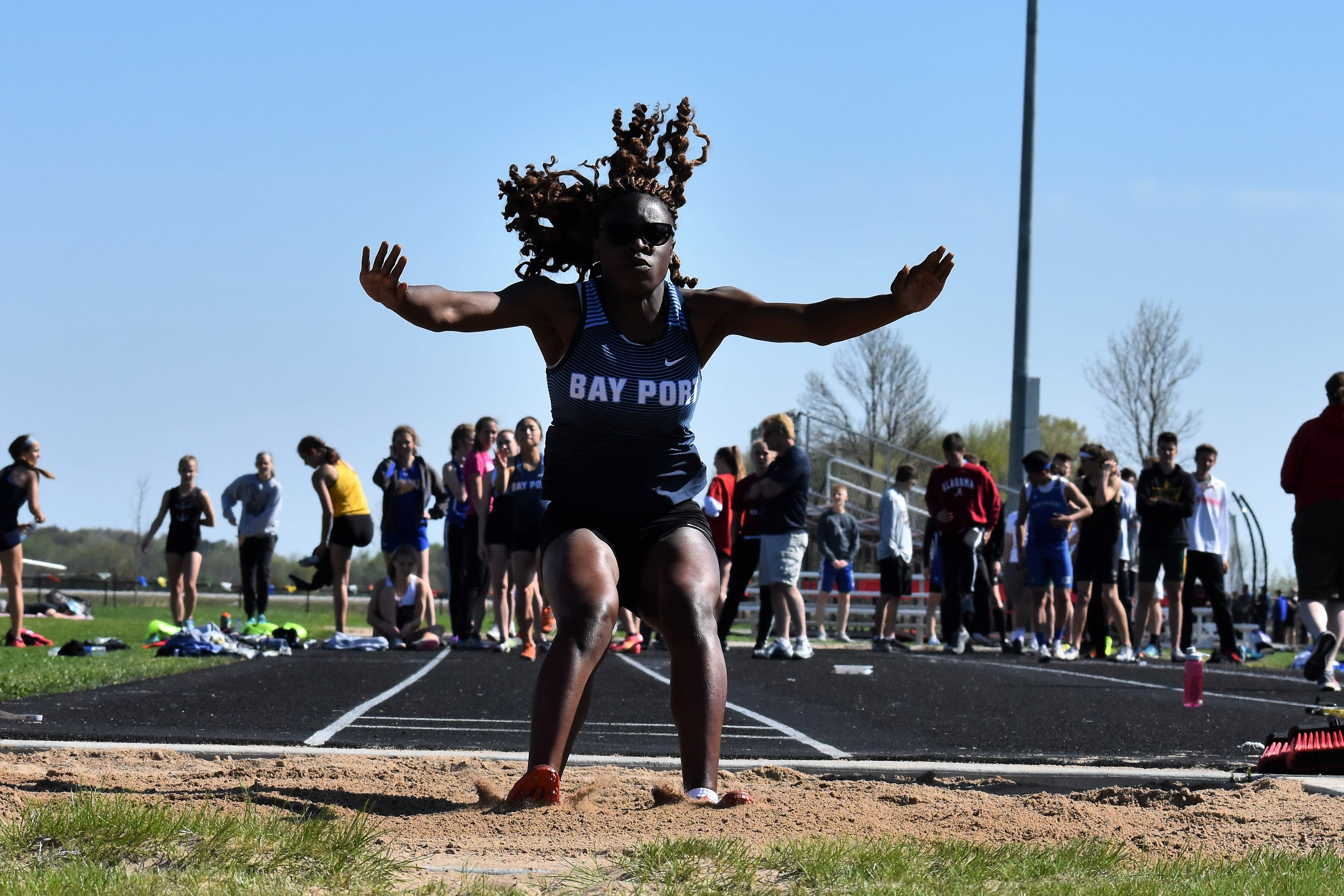 Bay Port track & field competes in regionals