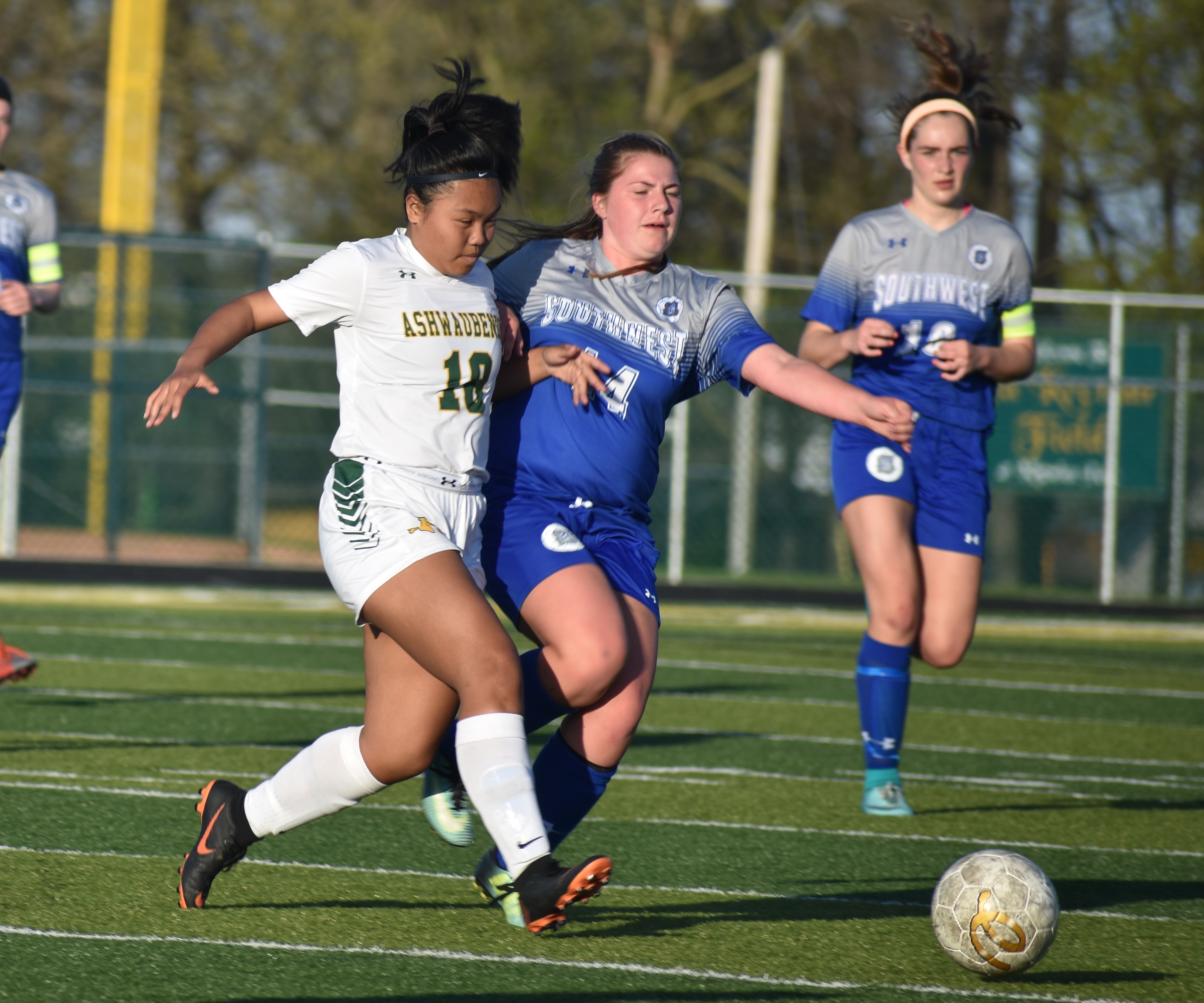 Jaguars and Trojans play to a draw in soccer