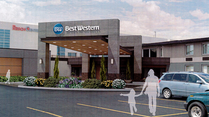 Exterior alterations approved for Best Western