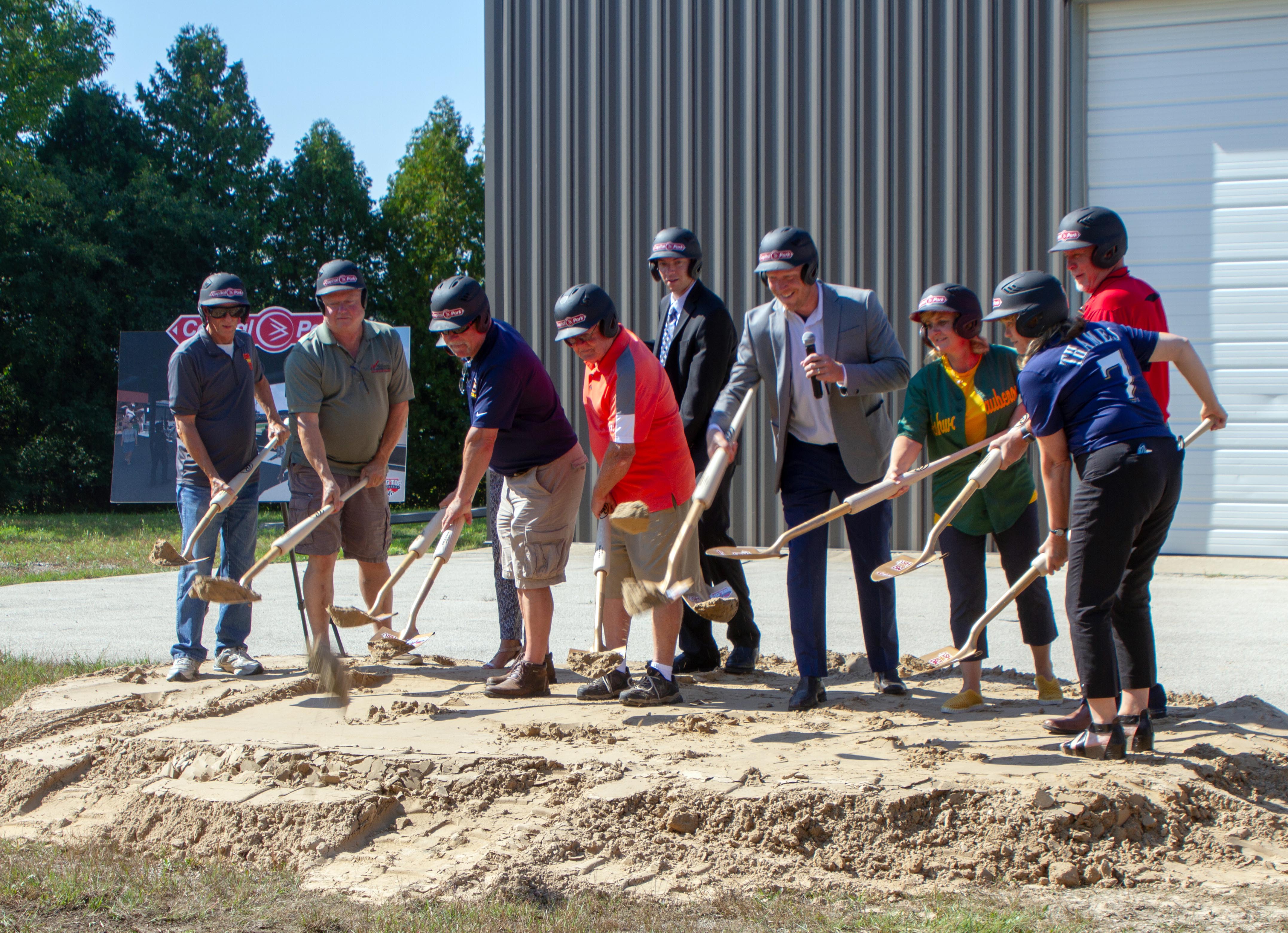 Ground broken for Capital Credit Union Park