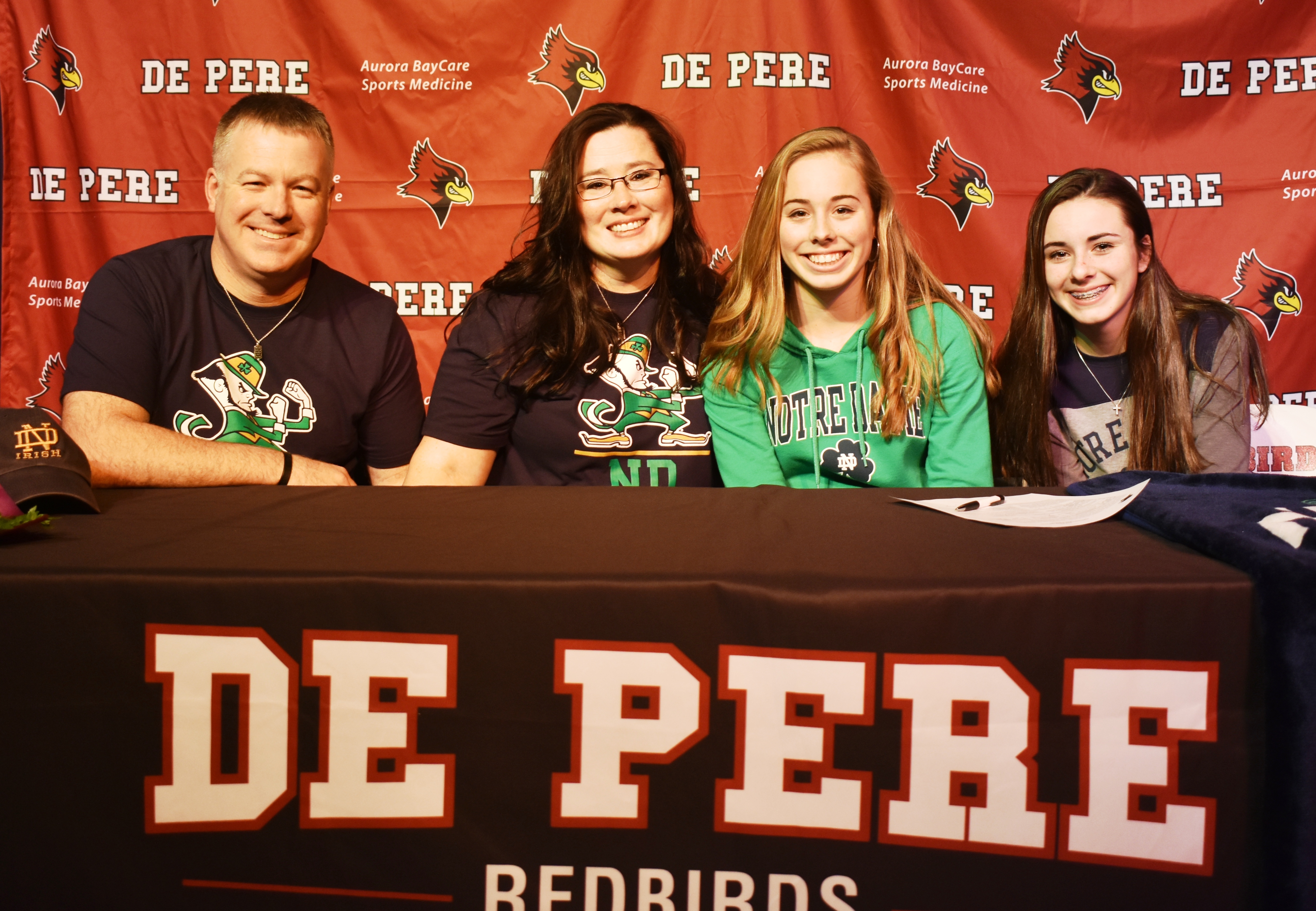 De Pere’s Fabry signs National Letter of Intent with Notre Dame