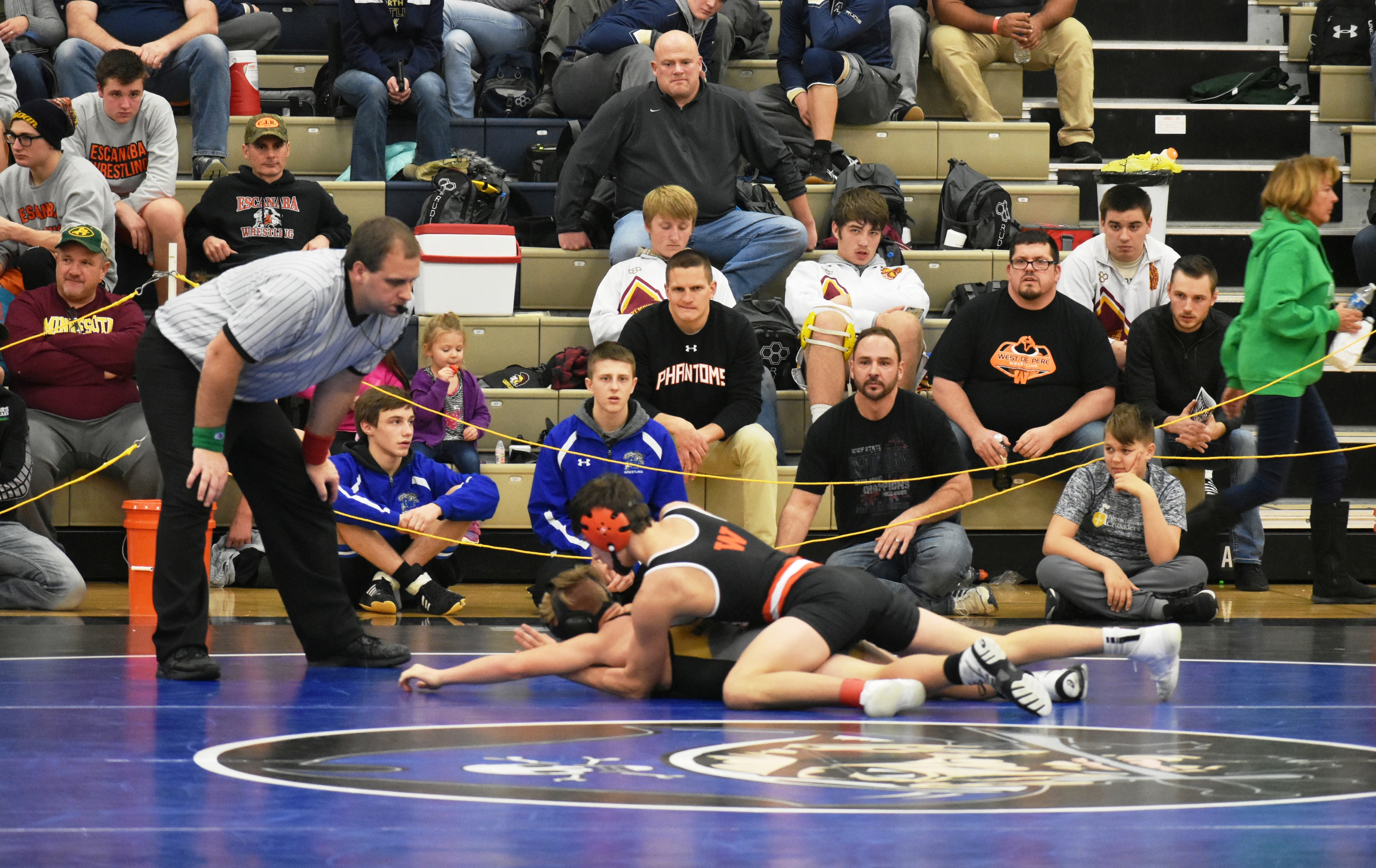 Four area wrestlers win Battle on the Bay titles
