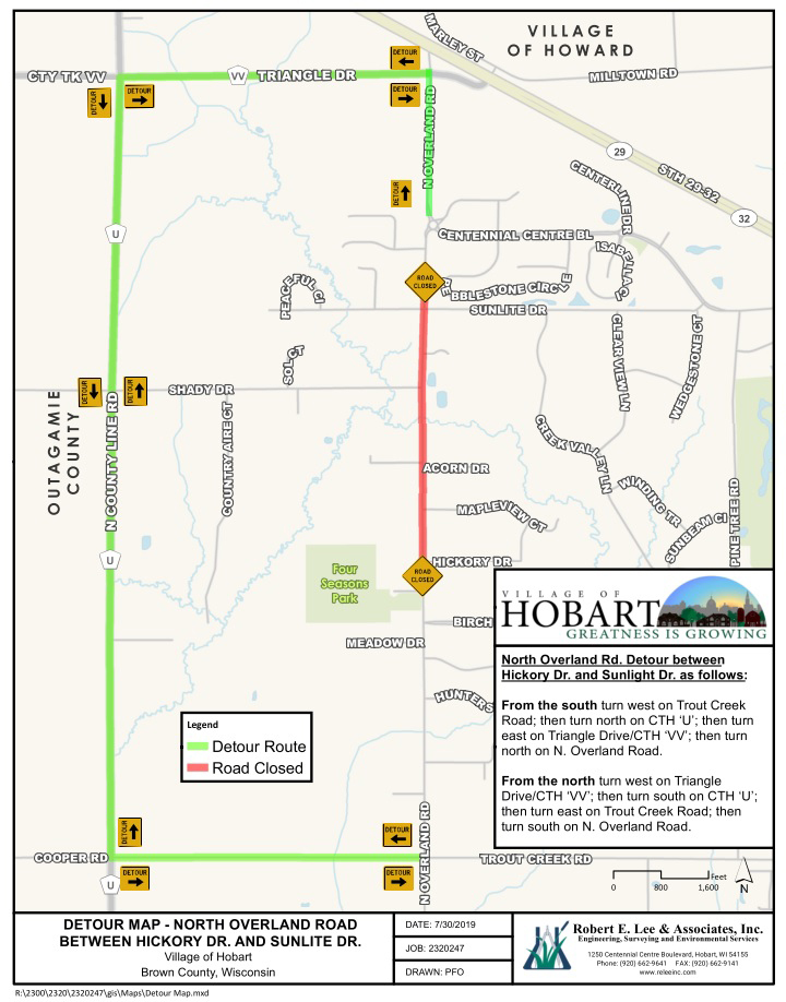 North Overland Road project to begin Monday