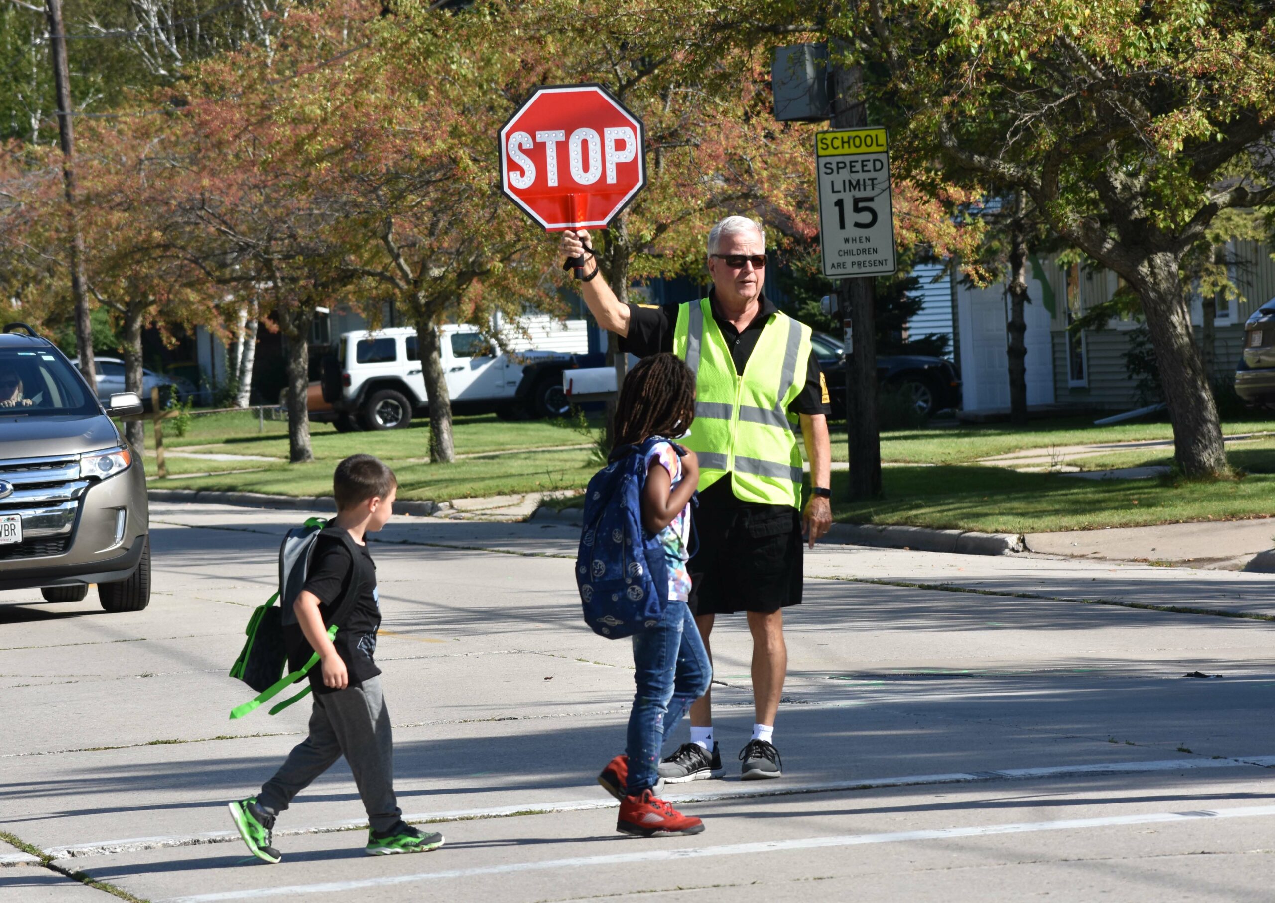 Crossing Guard Shortage Has Police Officers Filling In The Press
