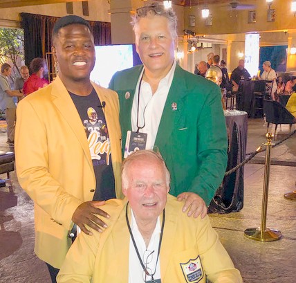 Kramers roll into Canton with NFL Royalty