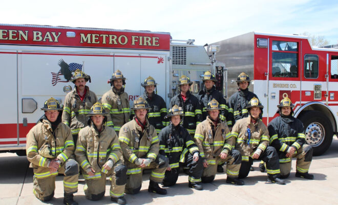 Four members of the GBMFD call it a career