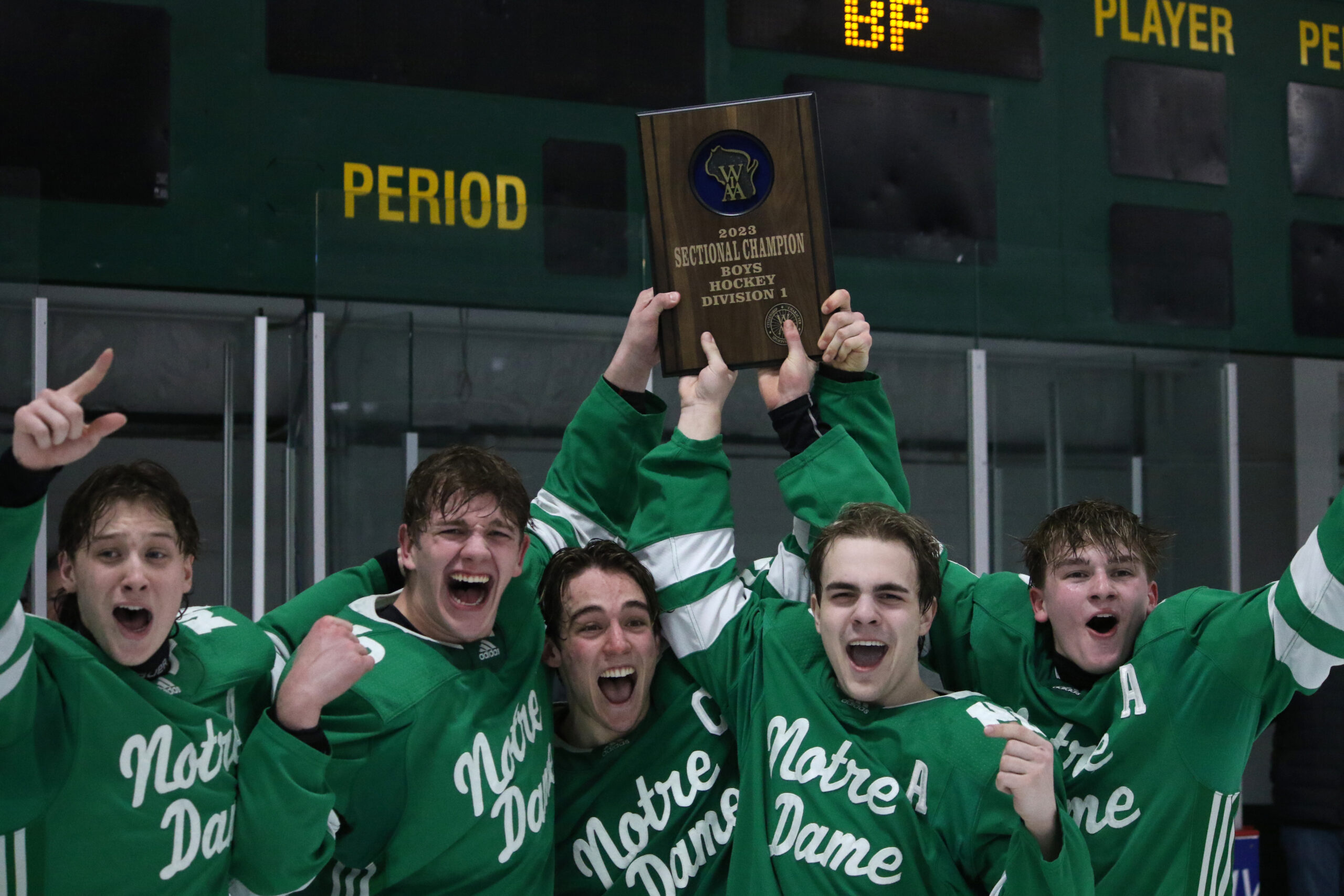 Notre Dame off to state after OT win over Bay Port