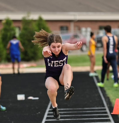 West High School freshman track and field phenom on her way to greatness