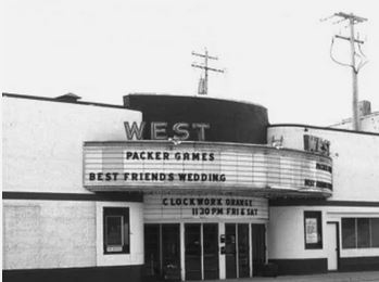 Vintage photo of the theatre