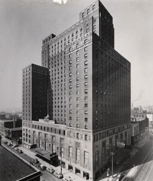The Schroeder Hotel in 1941