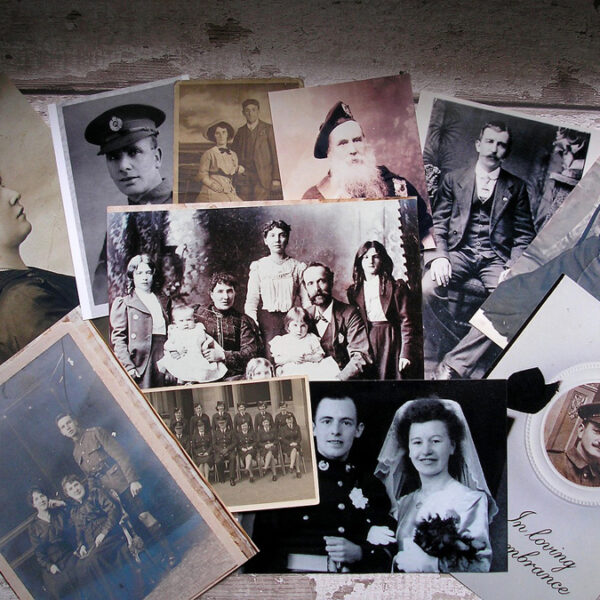 Stock photo of vintage photos