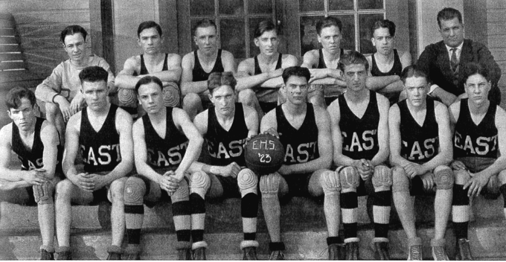 The 1922-23 Green Bay East Boys Basketball team