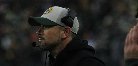 Green Bay Packers Head Coach Matt LaFleur