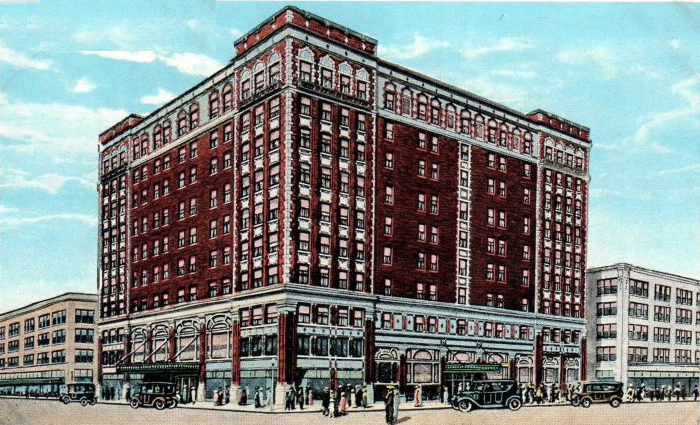 A 1920s postcard of the Hotel Northland
