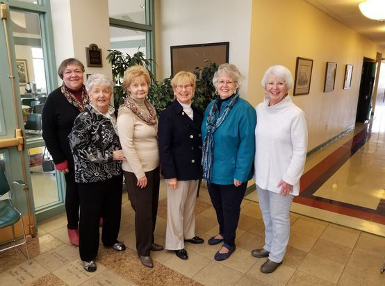 The Brown County Community Womens Club founders Lynn Van Den Heuvel, the late Mary Schall, the late Zeta Turriff, Carol Simpson,Fran Fey, Marilyn Lemerond, Kathy Heyroth and Char Rondou. 